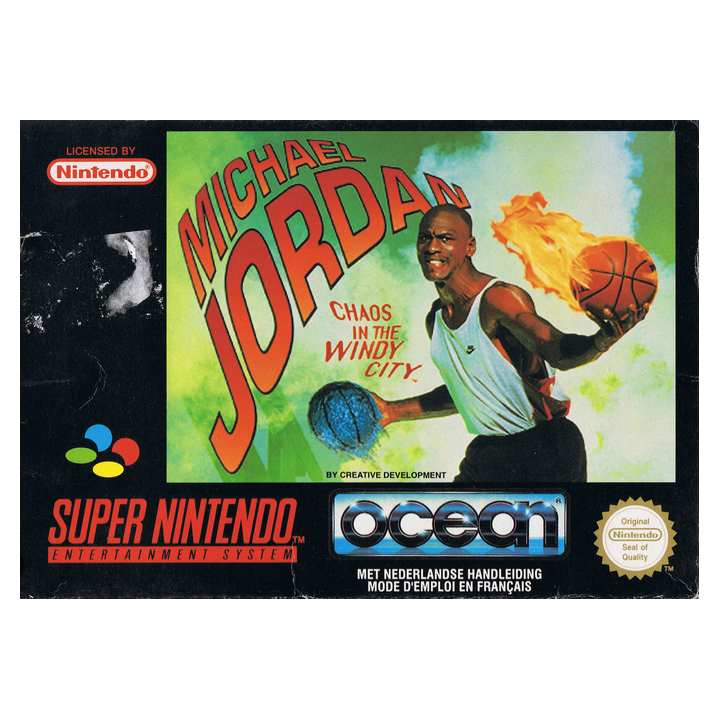 Jeux Super-Nintendo : Michael Jordan Chaos in the | Ordiland