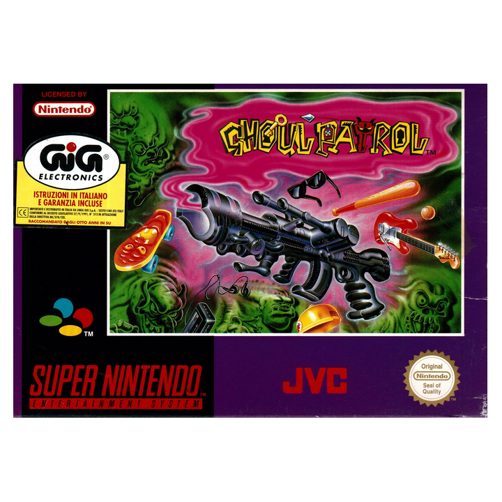 Jeux Super-Nintendo : Ghoul Patrol (Jeu + Notice) | Ordiland
