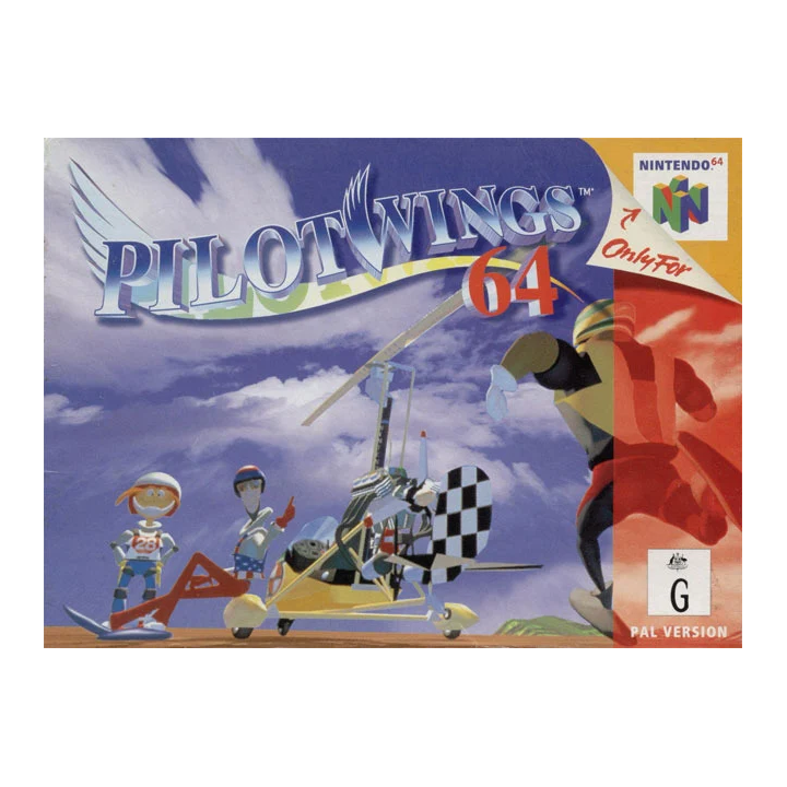 Jeux Nintendo 64 : Pilotwings 64 (Jeu + Notice) | Ordiland