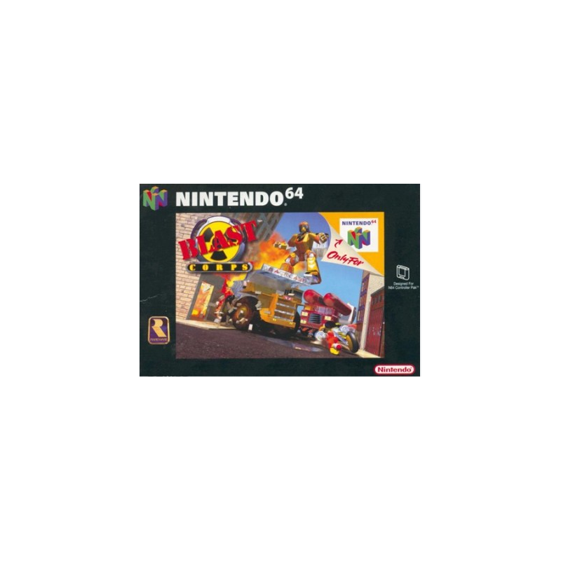 Jeux Nintendo 64 : Blast Corps (Jeu + Notice) - Occasion