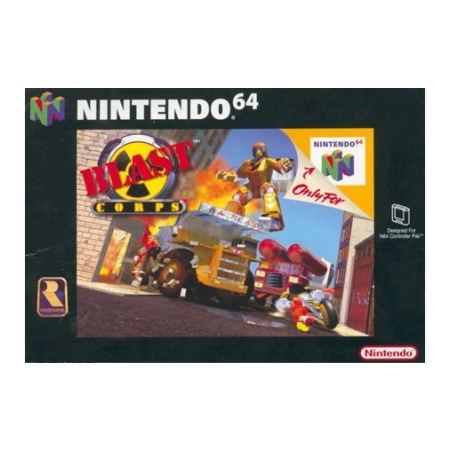 Jeux Nintendo 64 : Blast Corps (Jeu + Notice) - Occasion