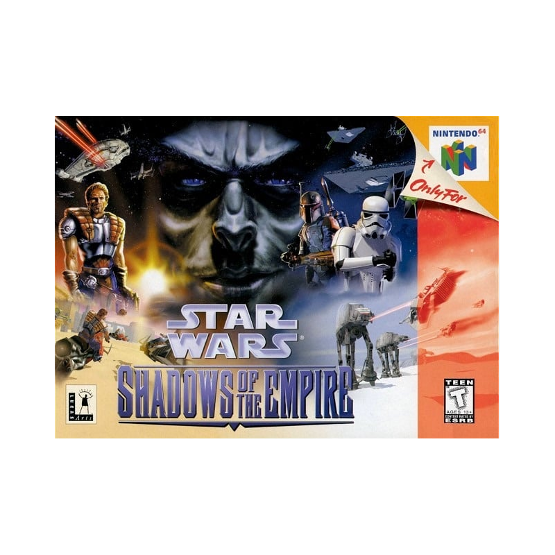 Jeux Nintendo 64 : Star Wars Shadows of the Empire (Jeu + Notice) - Occasion