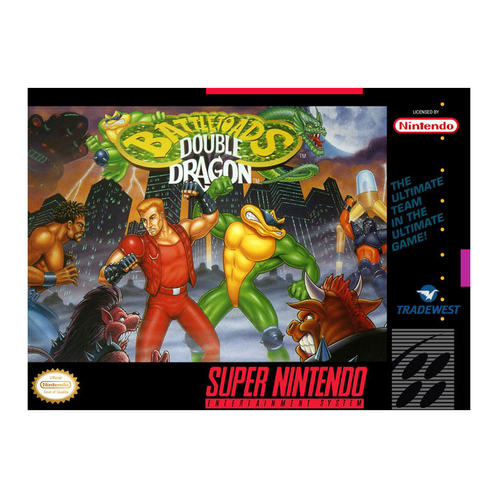 Jeux Super-Nintendo : Battletoads Double Dragon (Jeu | Ordiland