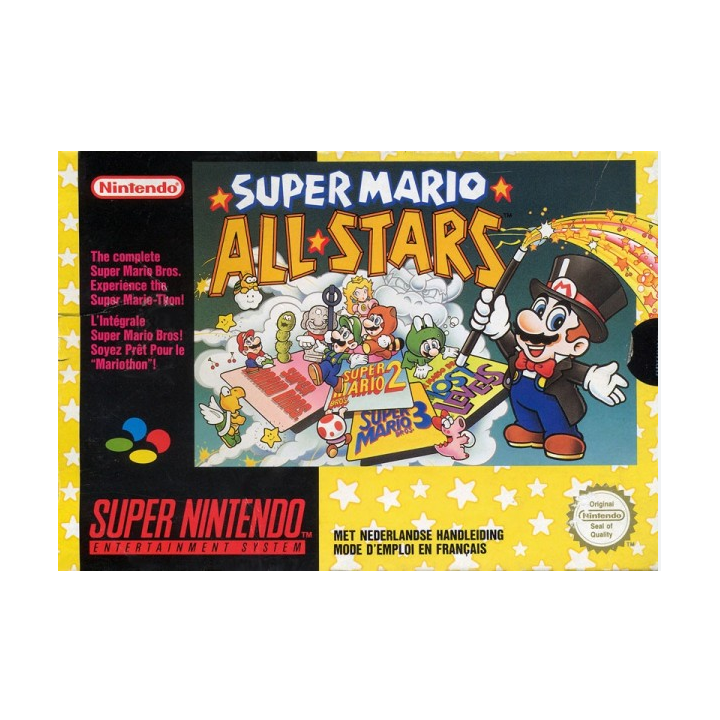 Jeux Super-Nintendo : Super Mario All Stars vers. USA | Ordiland