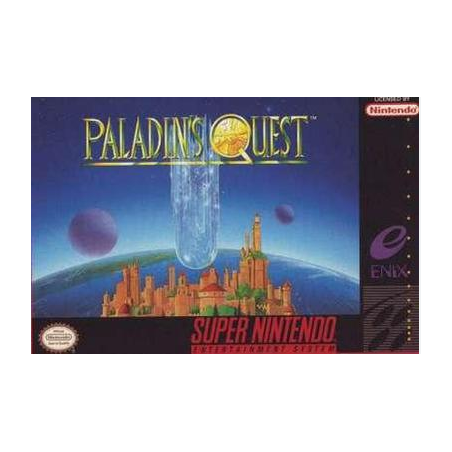 Jeux Super-Nintendo : Paladin's Quest vers. USA (Jeu + Notice) - Occasion