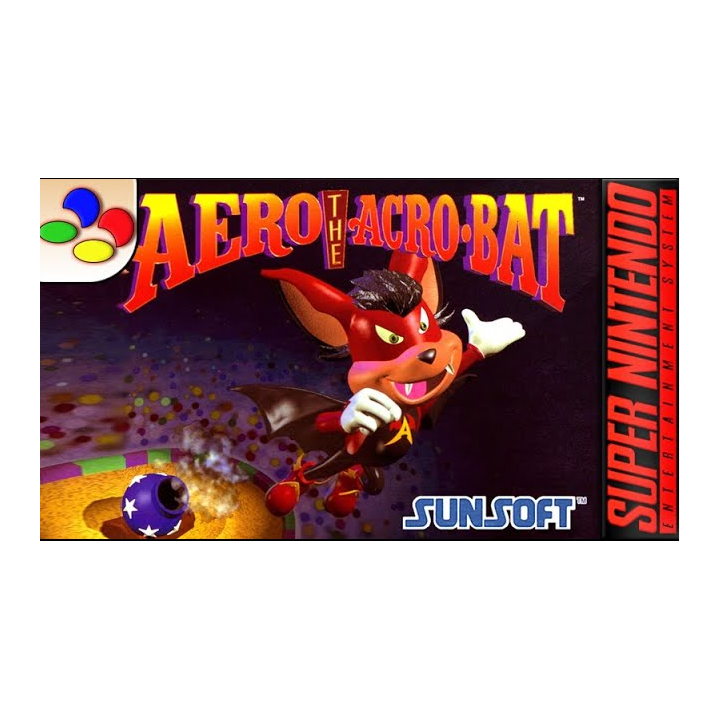 Jeux Super-Nintendo : Aero the Acro-Bat vers. USA | Ordiland