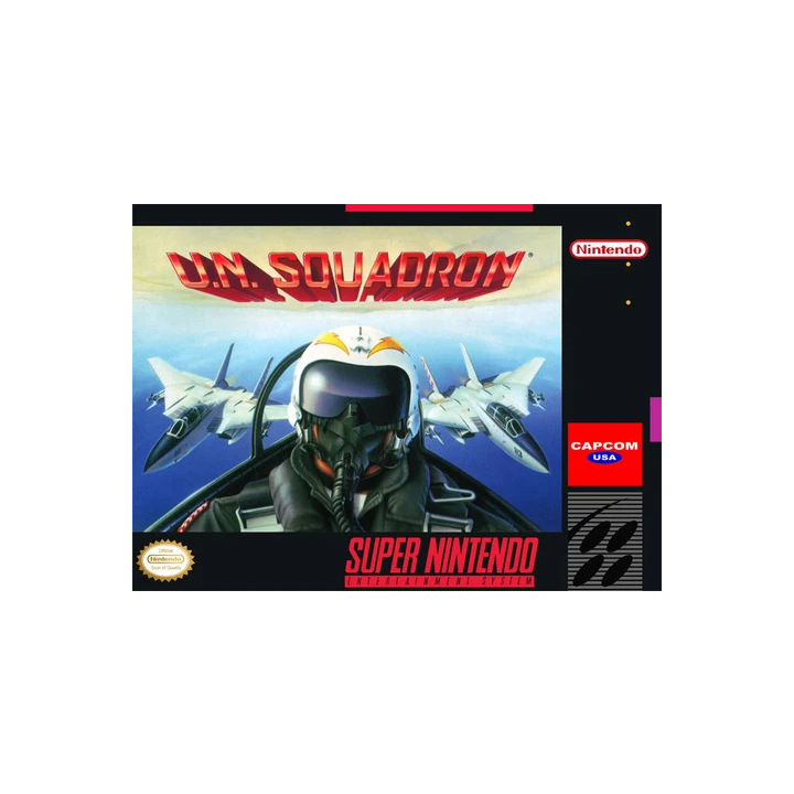 Jeux Super-Nintendo : U.N. Squadron vers. USA (Jeu + | Ordiland