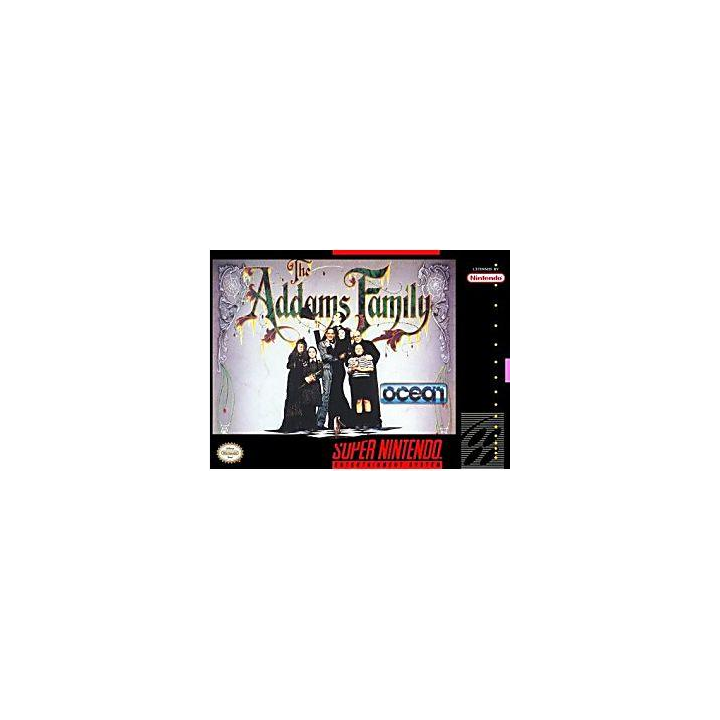 Jeux Super-Nintendo : The Addams Family vers. USA | Ordiland