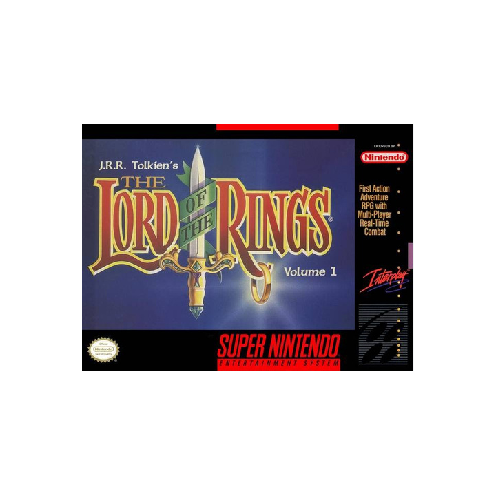 Jeux Super-Nintendo : The Lord of the Rings Vol.1 | Ordiland