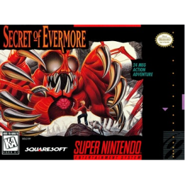 Jeux Super-Nintendo : Secret of Evermore vers. USA (Jeu+Notice) - Occasion