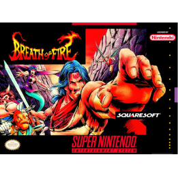 Jeux Super-Nintendo : Breath of Fire vers. USA (Jeu + Notice) - Occasion