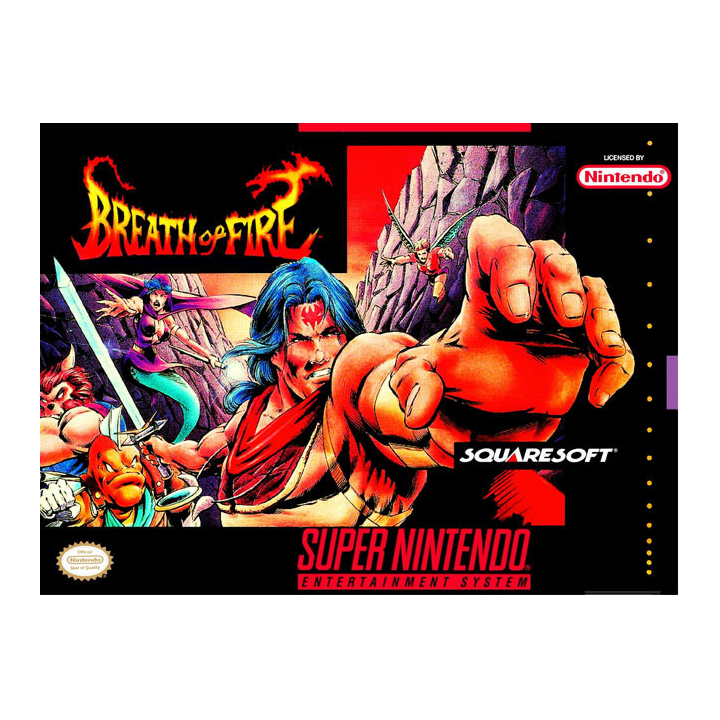 Jeux Super-Nintendo : Breath of Fire vers. USA (Jeu + | Ordiland