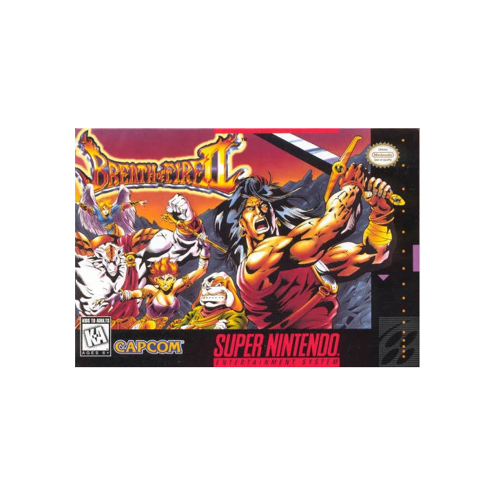 Jeux Super-Nintendo : Breath of Fire II vers. USA | Ordiland