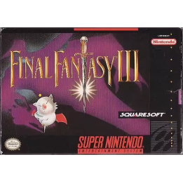 Jeux Super-Nintendo : Final Fantasy III vers. USA (Jeu + Notice) - Occasion