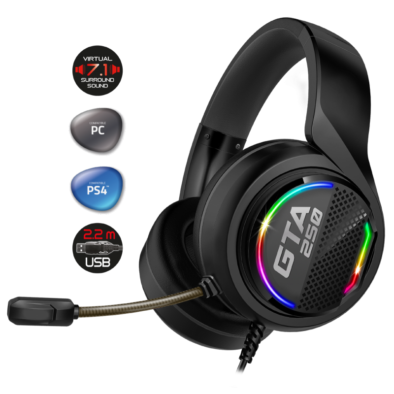 Casque Advance GTA 250 RGB