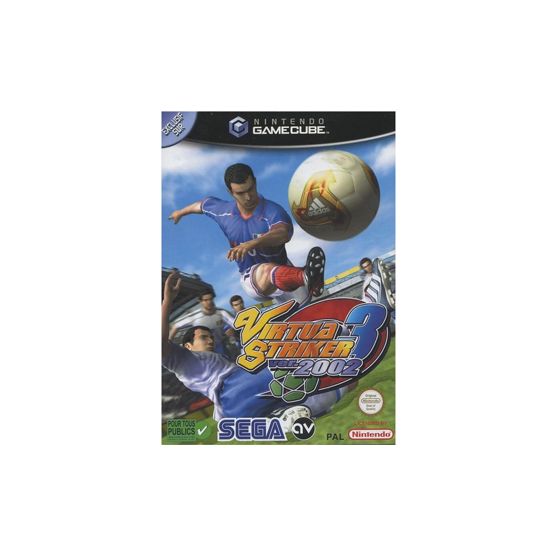 Jeux GameCube : Virtua Striker 3 ver. 2002 - Occasion