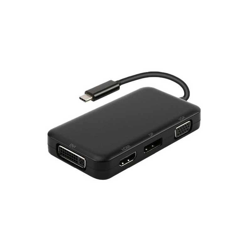 Adaptateur Graphique USB 1920 x 1080 pixels Noir DLH