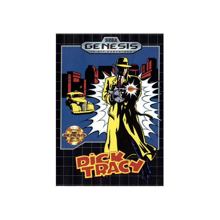 Jeux Genesis : Dick Tracy ver. USA (Complet) | Ordiland