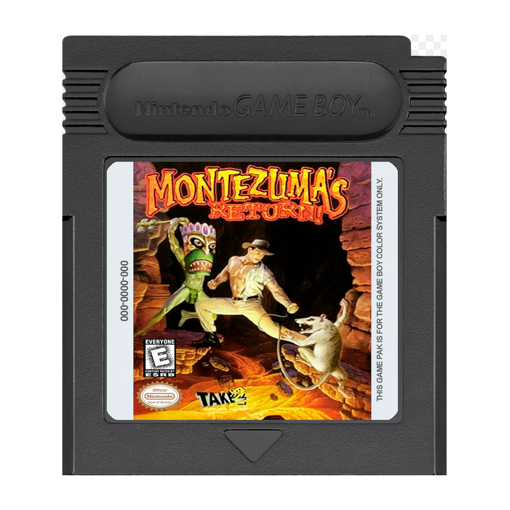 Jeux Game-Boy : Montezuma's Return (Loose) - Occasion | Ordiland