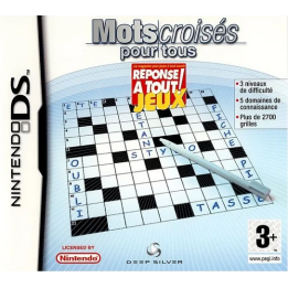 Jeux DS : Mots Croisés pour tous - Occasion | Ordiland