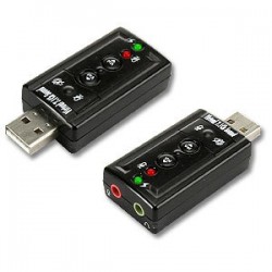 Mini adaptateur Audio USB