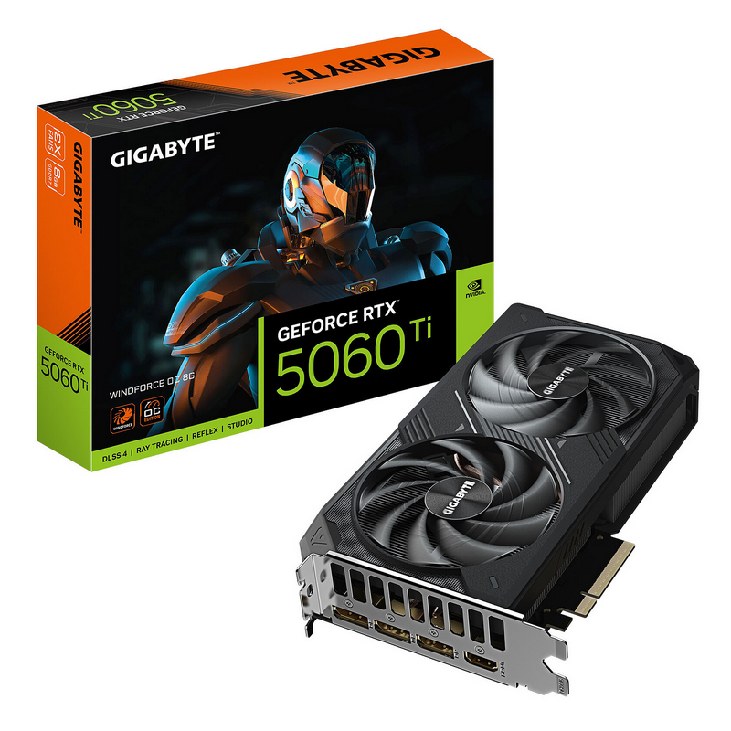 Gigabyte GeForce RTX 5060 Ti WINDFORCE OC 8G