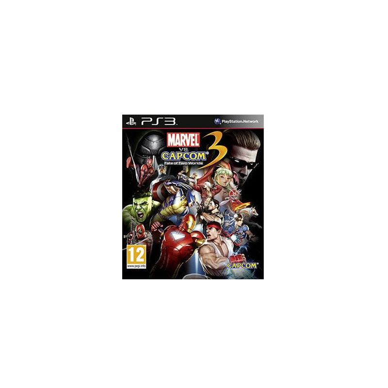 Jeux PS3 : Marvel VS Capcom 3 Fate of Two Worlds - Occasion