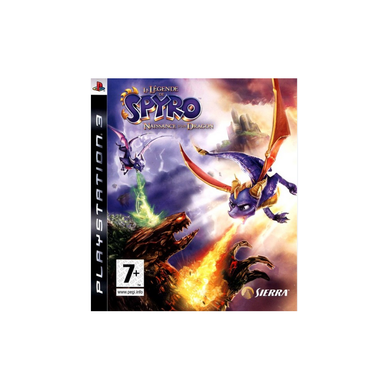 Jeux PS3 : La Légende de Spyro Naissance d'un Dragon (Complet) - Occasion