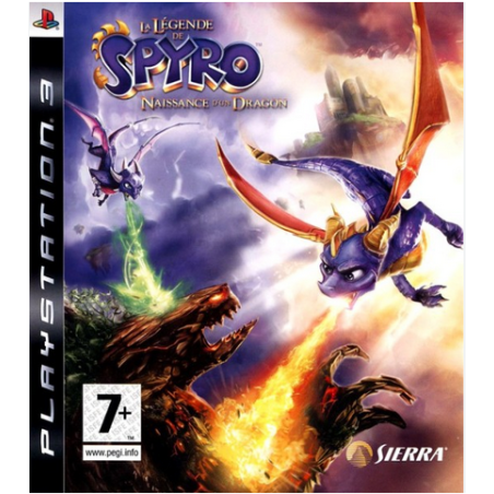 Jeux PS3 : La Légende de Spyro Naissance d'un Dragon (Complet) - Occasion