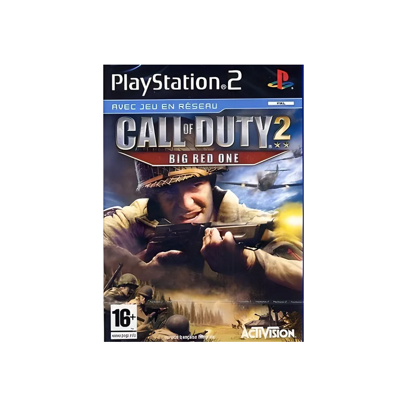 Jeux PS2 : Call of Duty 2 Big Red One - Occasion