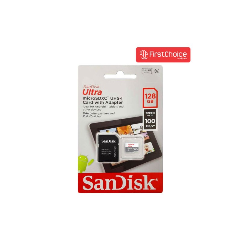 Micro SDXC 128Gb avec adaptateur