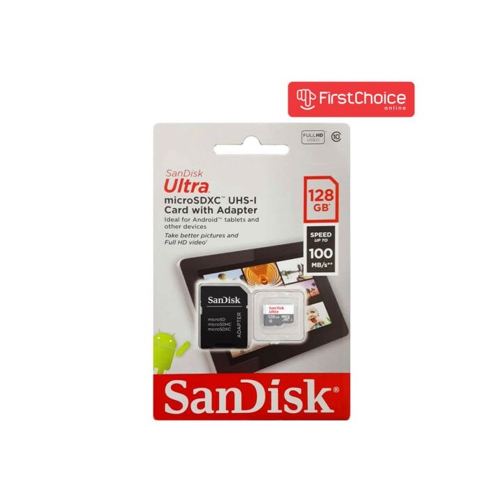 Micro SDXC 128Gb avec adaptateur | Ordiland