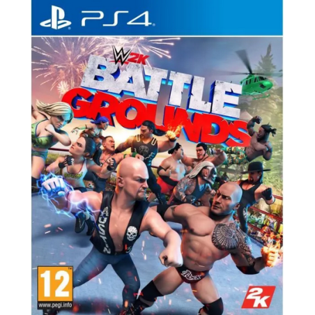 Jeux PS4 : WWE Battlegrounds - Neuf