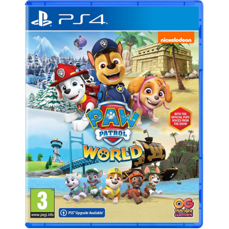 Jeux PS4 : Paw Patrol World - Neuf