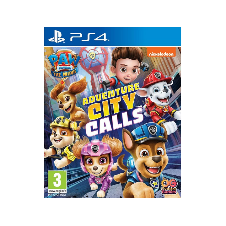 Jeux PS4 : Paw Patrol The Movie : Adventure City Calls | Ordiland