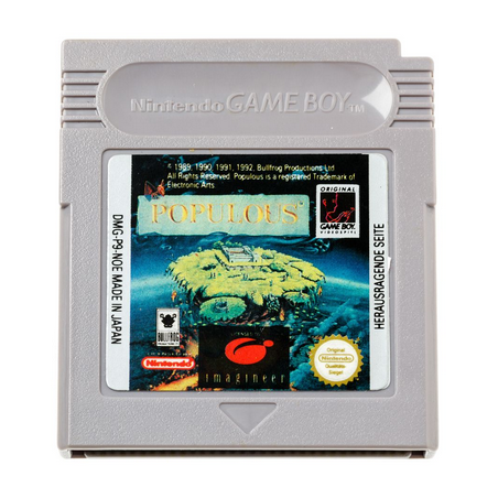 Jeux Game-Boy : Populous (Loose) - Occasion