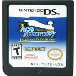 Jeux DS : Ace Attorney Phoenix Wright Trials and Tribulations (Loose) - Occasion