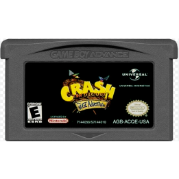 Jeux Game Boy Advance : Crash Bandicoot The Huge Adventure ver. US (Loose) - Occasion