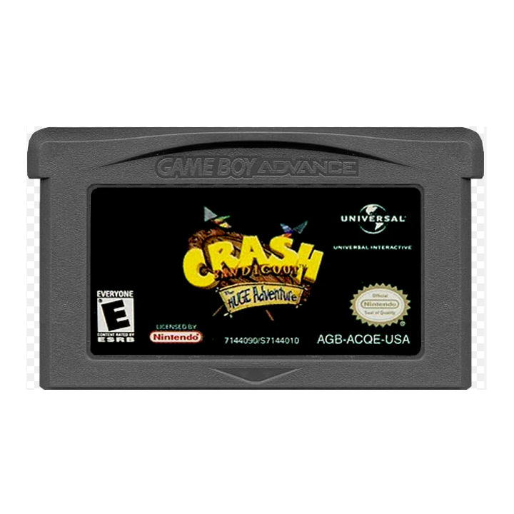 Jeux Game Boy Advance : Crash Bandicoot The Huge | Ordiland