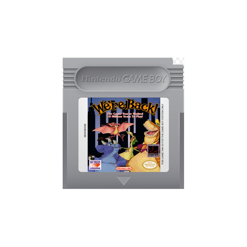 Jeux Game Boy : We're Back! A Dinosaur's Story ver. USA (Loose) - Occasion