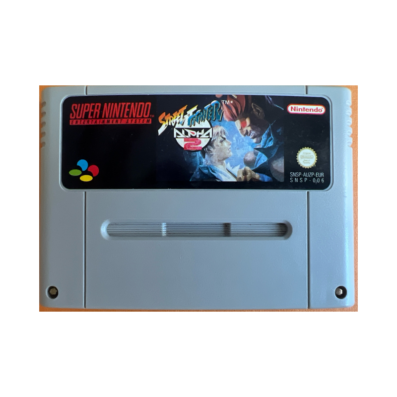 Jeux Super-Nintendo 2 : Street Fighter Alpha 2 (Loose) - Occasion