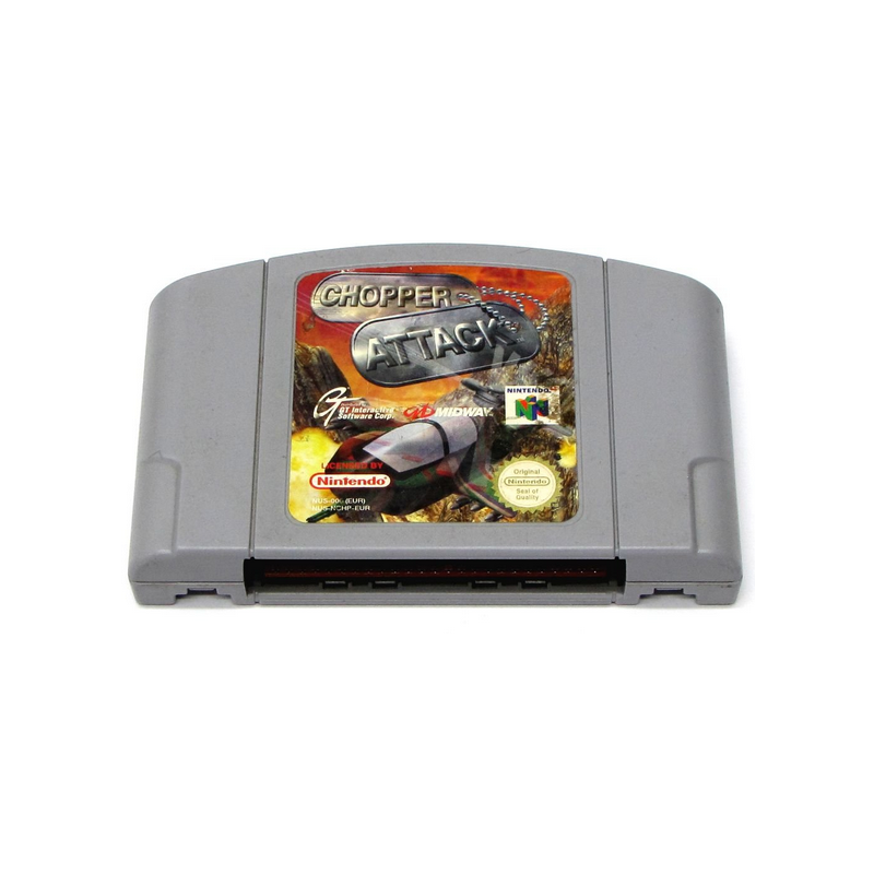 Jeux Nintendo 64 : Chopper Attack (Loose) - Occasion
