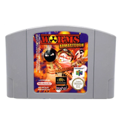 Jeux Nintendo 64 : Worms Armageddon (Loose) - Occasion