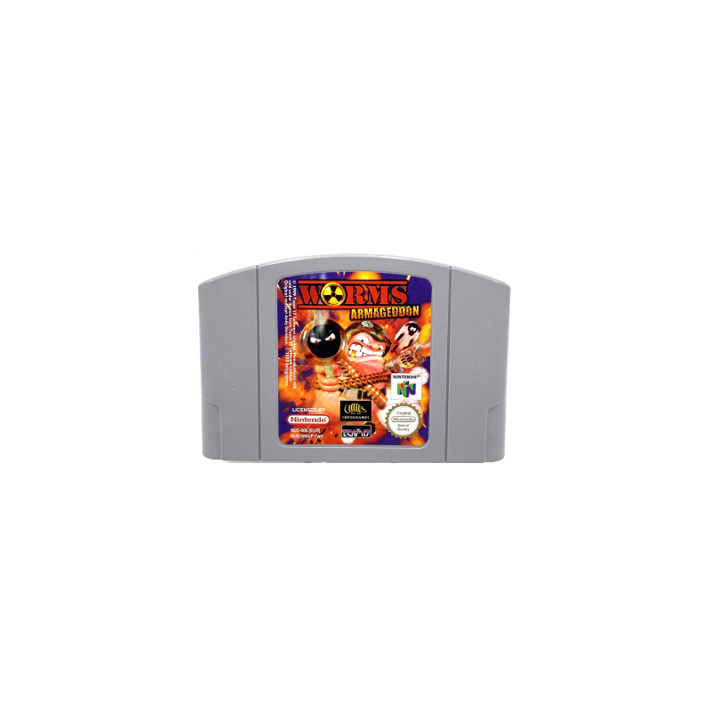 Jeux Nintendo 64 : Worms Armageddon (Loose) - Occasion