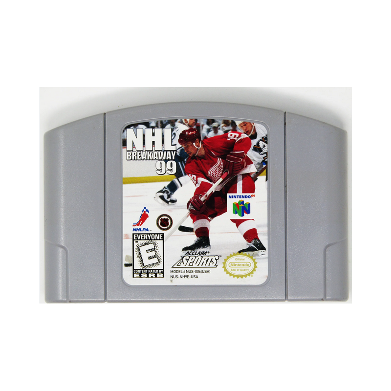 Jeux Nintendo 64 : NHL Breakaway 99 (Loose) - Occasion