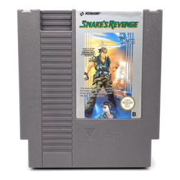 Jeux NES : Snake's Revenge + Notice (Loose) - Occasion