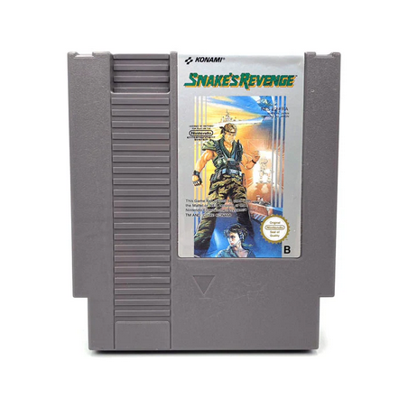 Jeux NES : Snake's Revenge + Notice (Loose) - Occasion