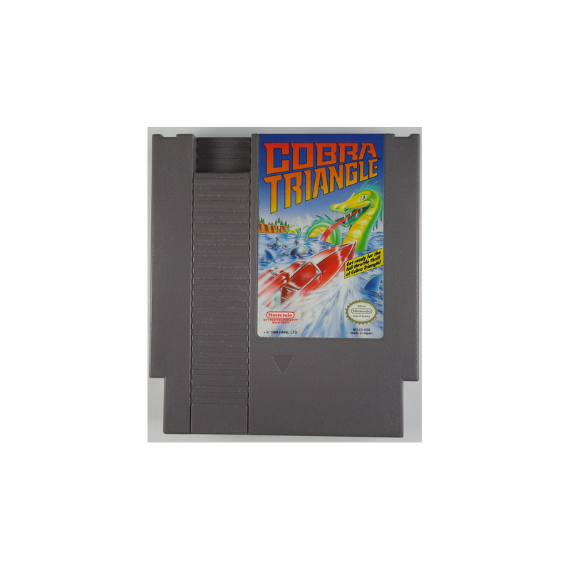 Jeux NES : Cobra Triangle + Notice (Loose) - Occasion