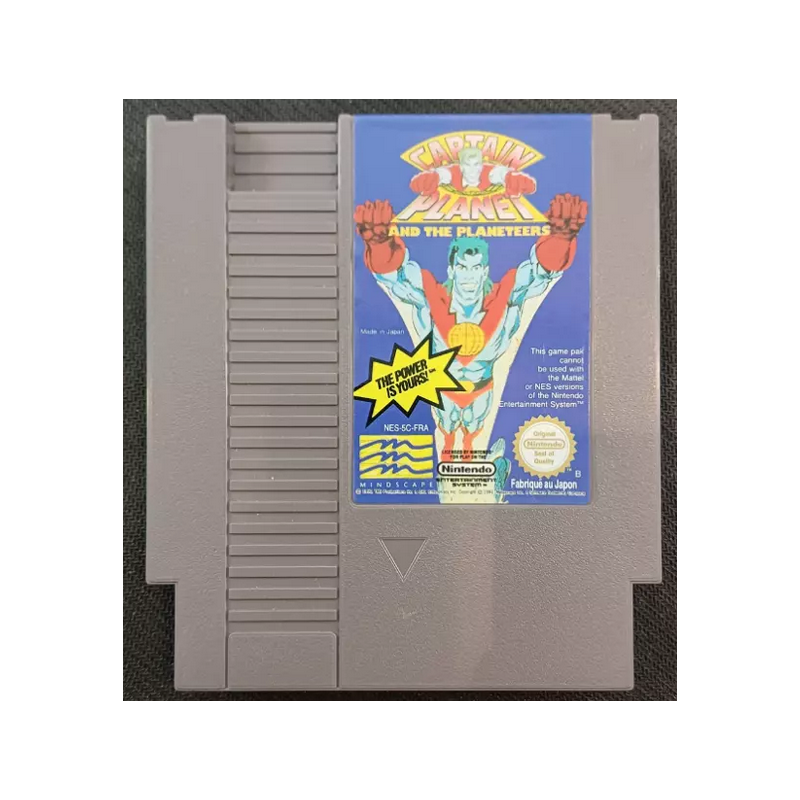Jeux NES : Captain Planet And The Planeteers (Loose) - Occasion