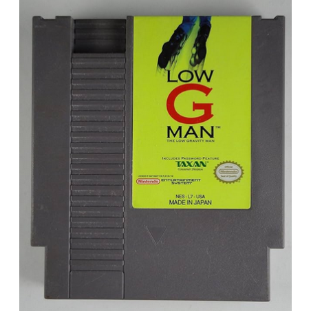 Jeux NES : Low G Man: The Low Gravity Man (Loose) - Occasion